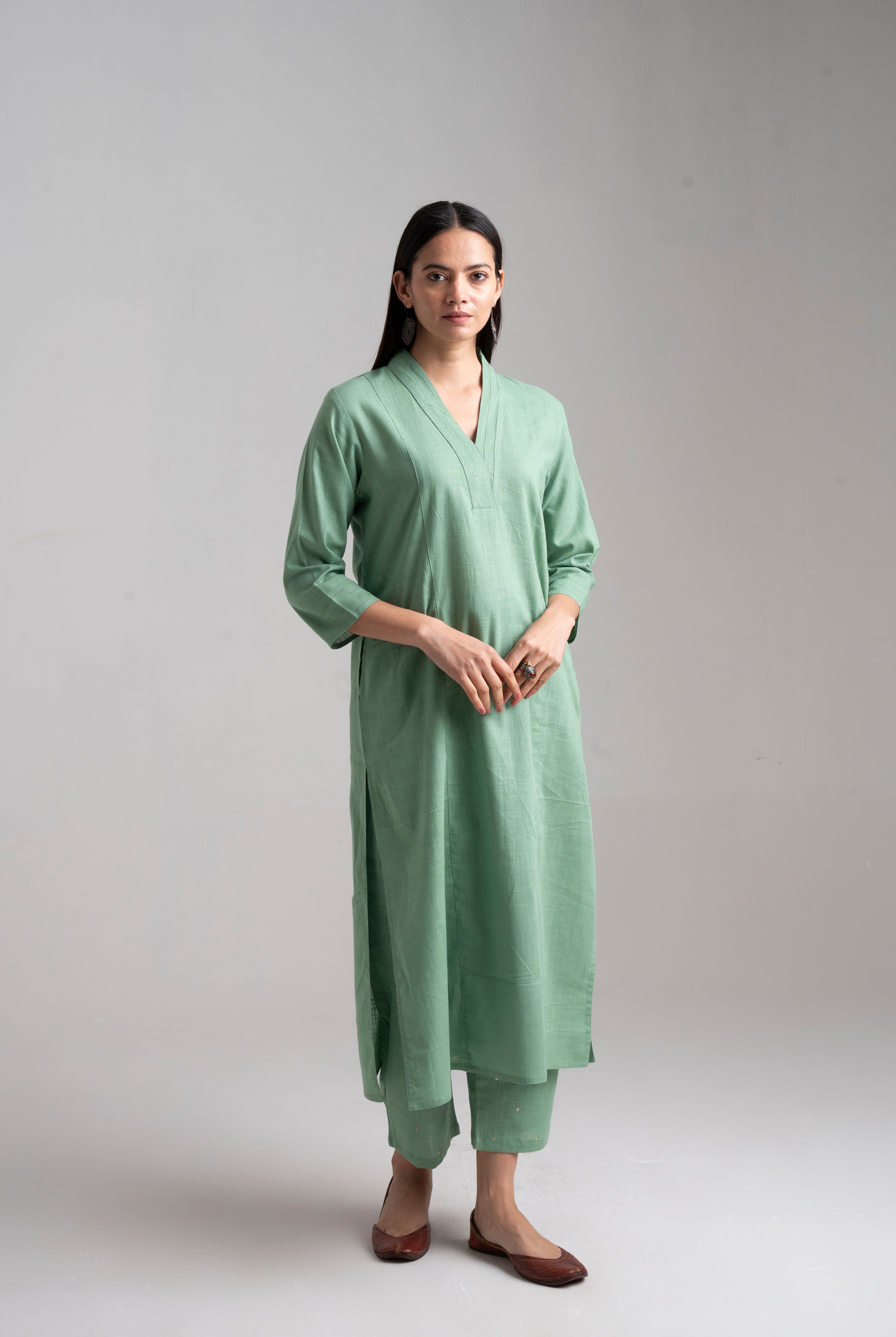 Adani Kurta Pista Green (8957458481451)