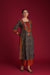 Rozana Kurta Maroon Bottle Green (7135713067055)