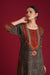 Rozana Kurta Maroon Bottle Green (7135713067055)