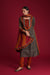 Rozana Kurta Maroon Bottle Green (7135713067055)