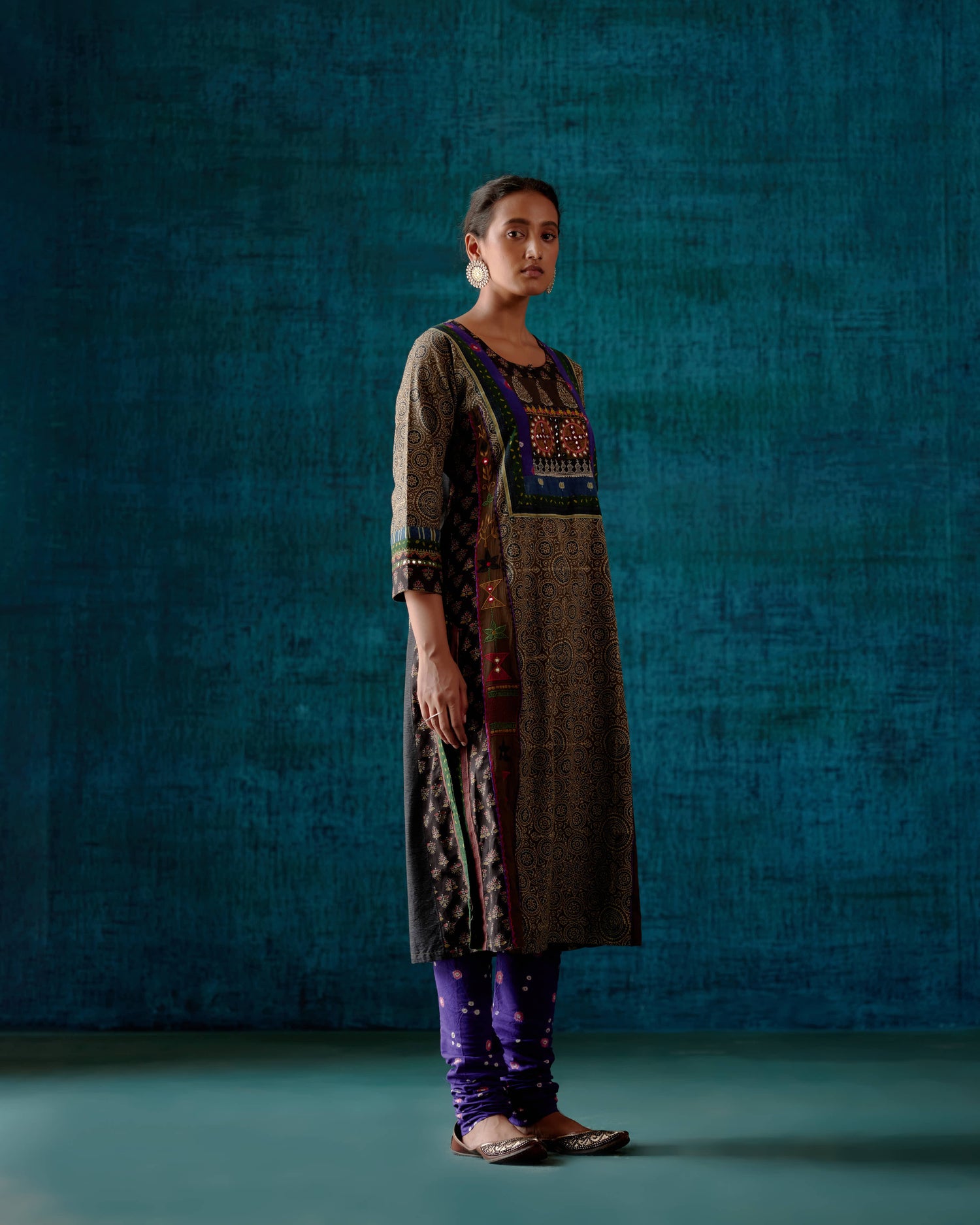 Choga Kurta Grey Black (7153441767471)