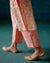 Rozana Pant Peach Ikkat (7152355213359)