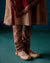 Rozana Bottom Beige Maroon (7152344236079)
