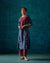 Rozana Pant Blue Maroon (7152358260783)