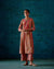 Rozana Kurta Pista Green Pink (7152337682479)