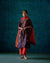 Naaz Choga Kurta Mauve Orange (7152334995503)