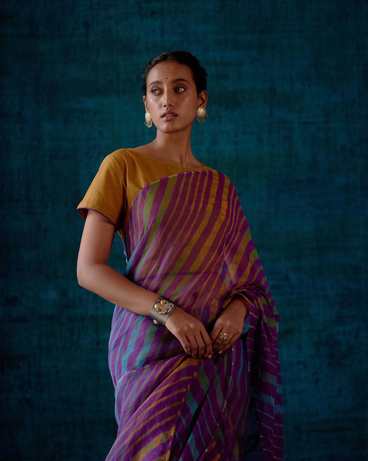Rozana Blouse Ochre (7153461887023)