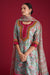 Rozana Kurta Turquoise Peach (7135686623279)
