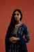 Naaz Rozana Kurta Indigo White (8006349521195)