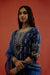 Naaz Rozana Kurta Indigo White (8006349521195)