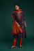 Rozana Cotton Crinkled Dupatta Orange (7152374186031)