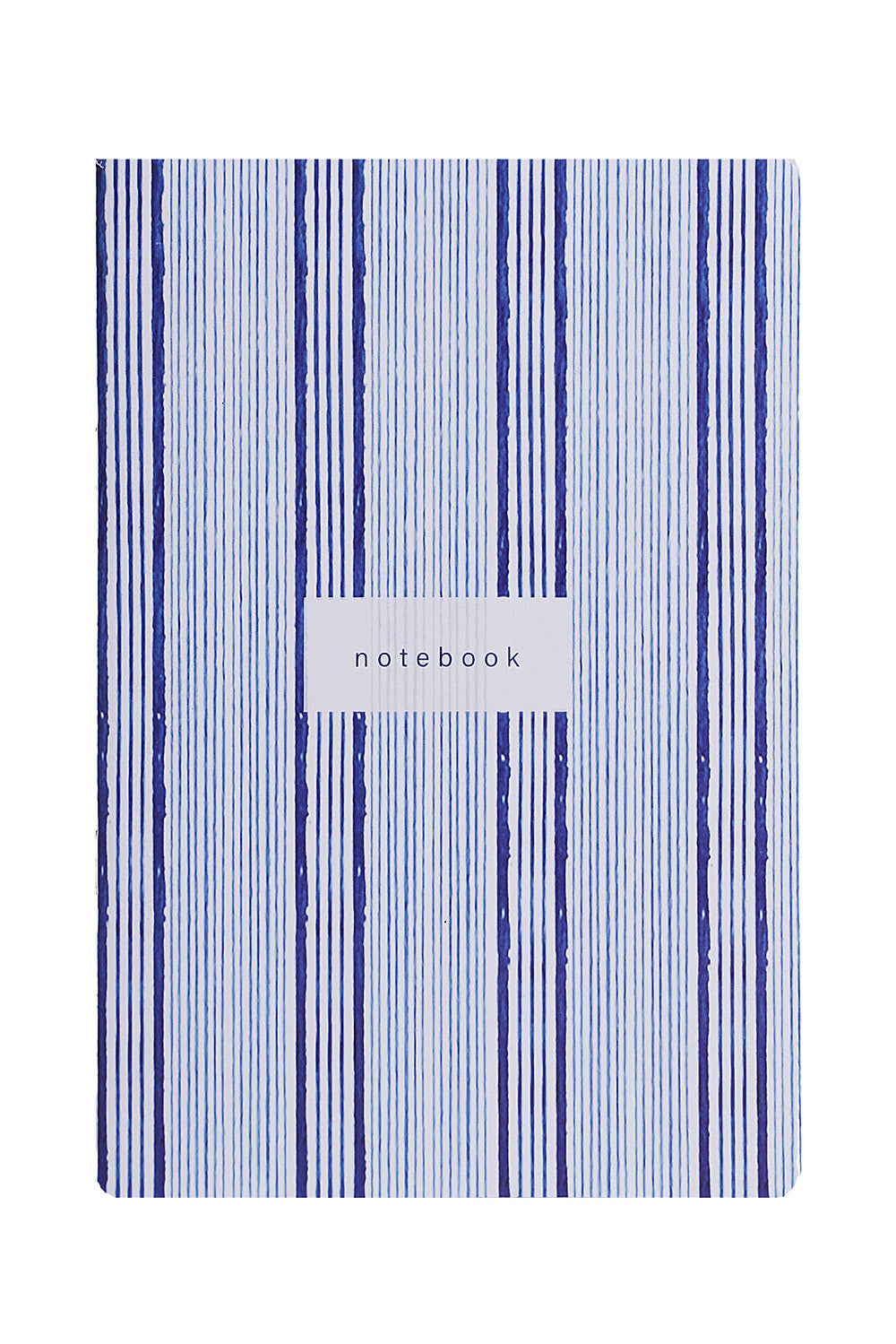 Blue Striped Notebook (8130877882667)