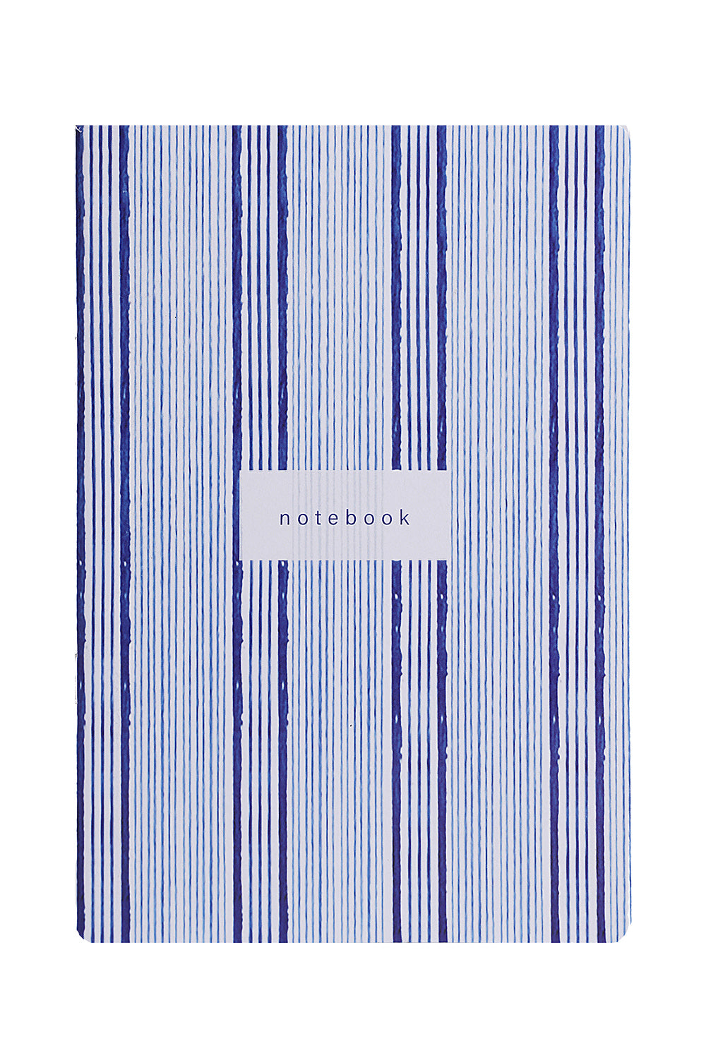 Blue Striped Notebook (8130877882667)