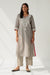 Rozana Kurta Grey Cream (8161789542699)