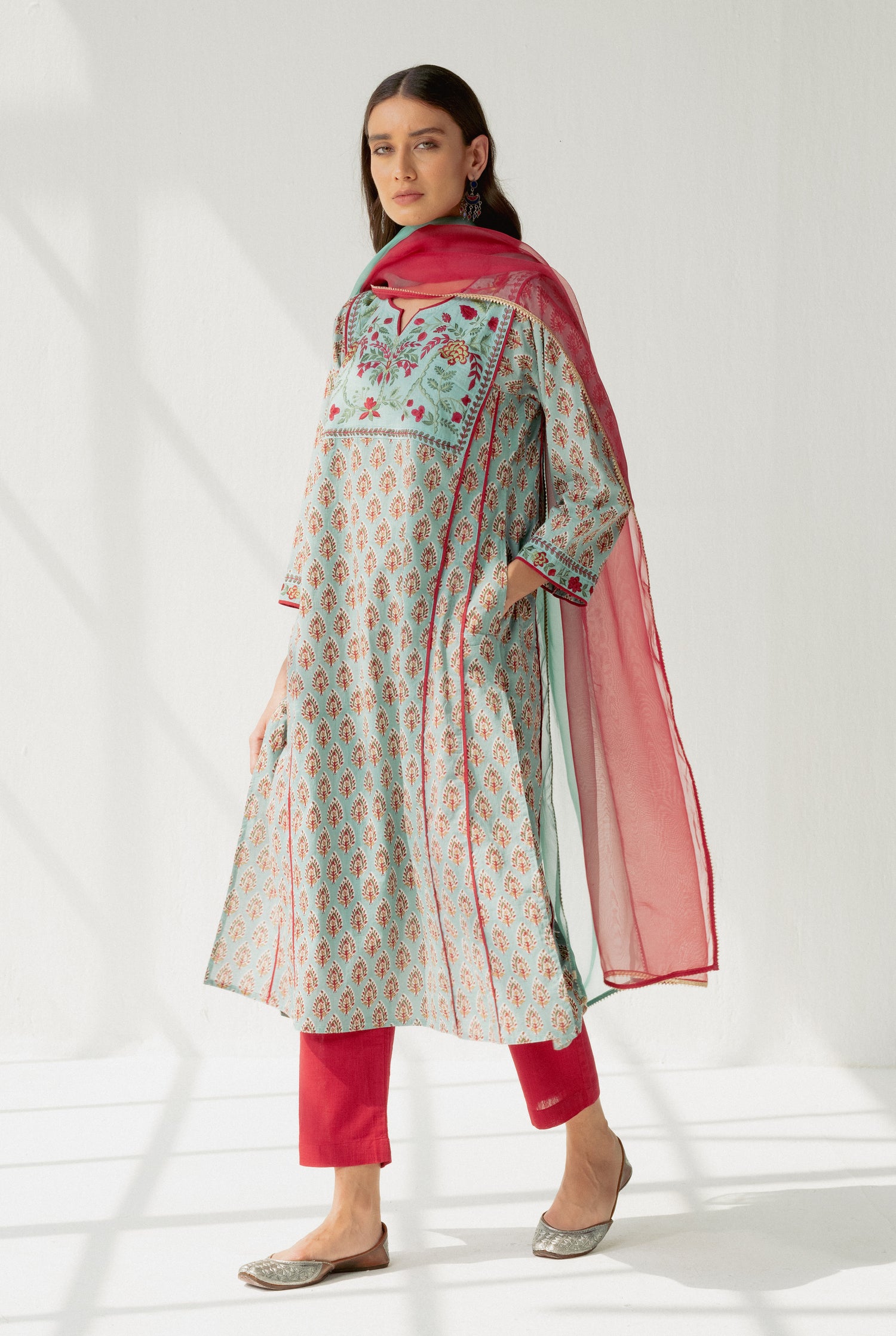 Tulsi Kurta Aqua (8164731519275)
