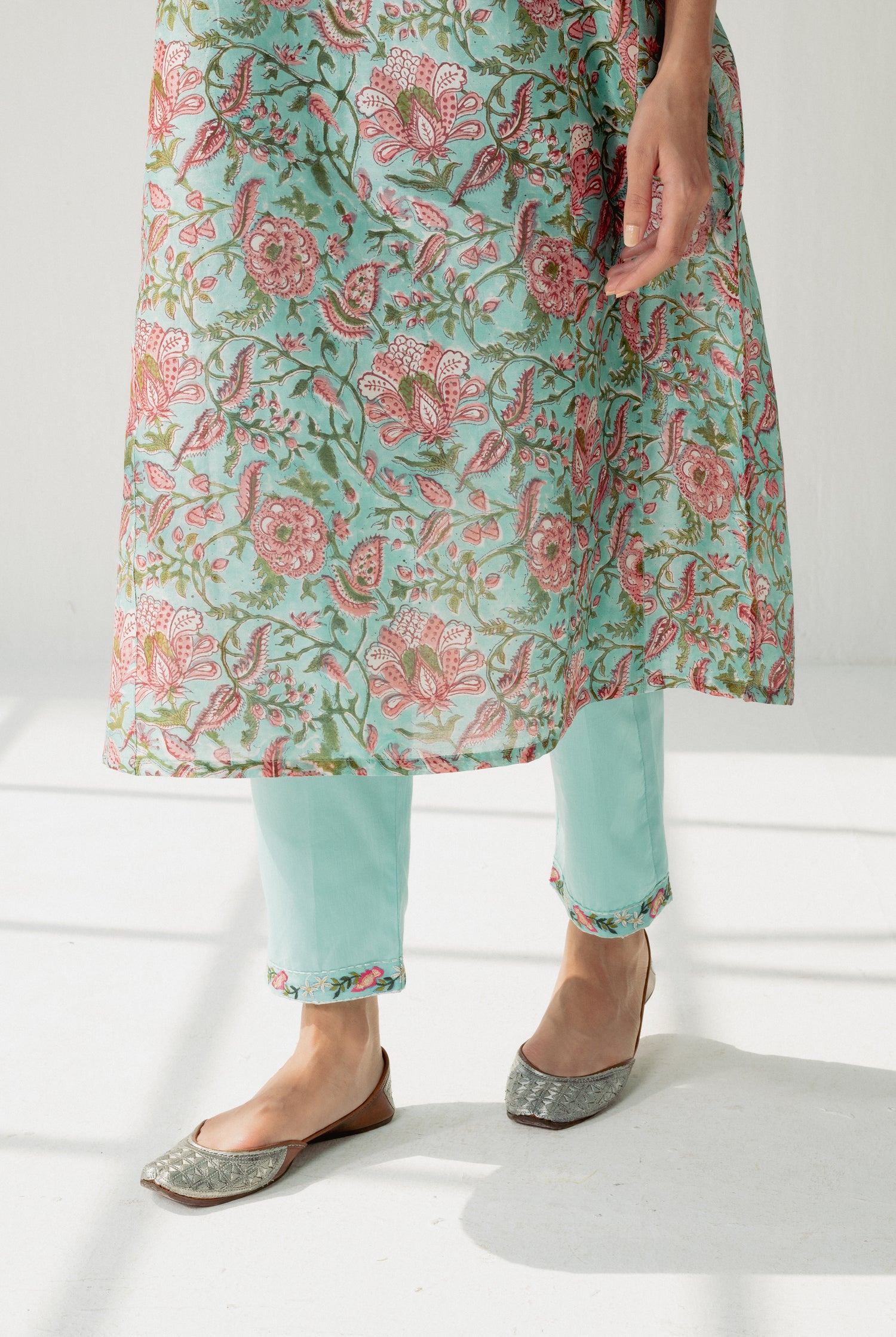 Tulsi Pant Turquoise (8165054382379)