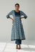 Crinkled Anarkali Kurta Blue (8161818247467)
