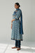 Rozana Cotton Crinkled Dupatta Blue (8161937097003)