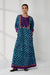 Yoke Caftan Aqua Indigo (8163247030571)