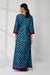 Yoke Caftan Aqua Indigo (8163247030571)