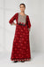 Yoke Caftan Maroon Red (8163247522091)