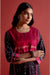 Afreen Caftan Pink Black (8128353960235)