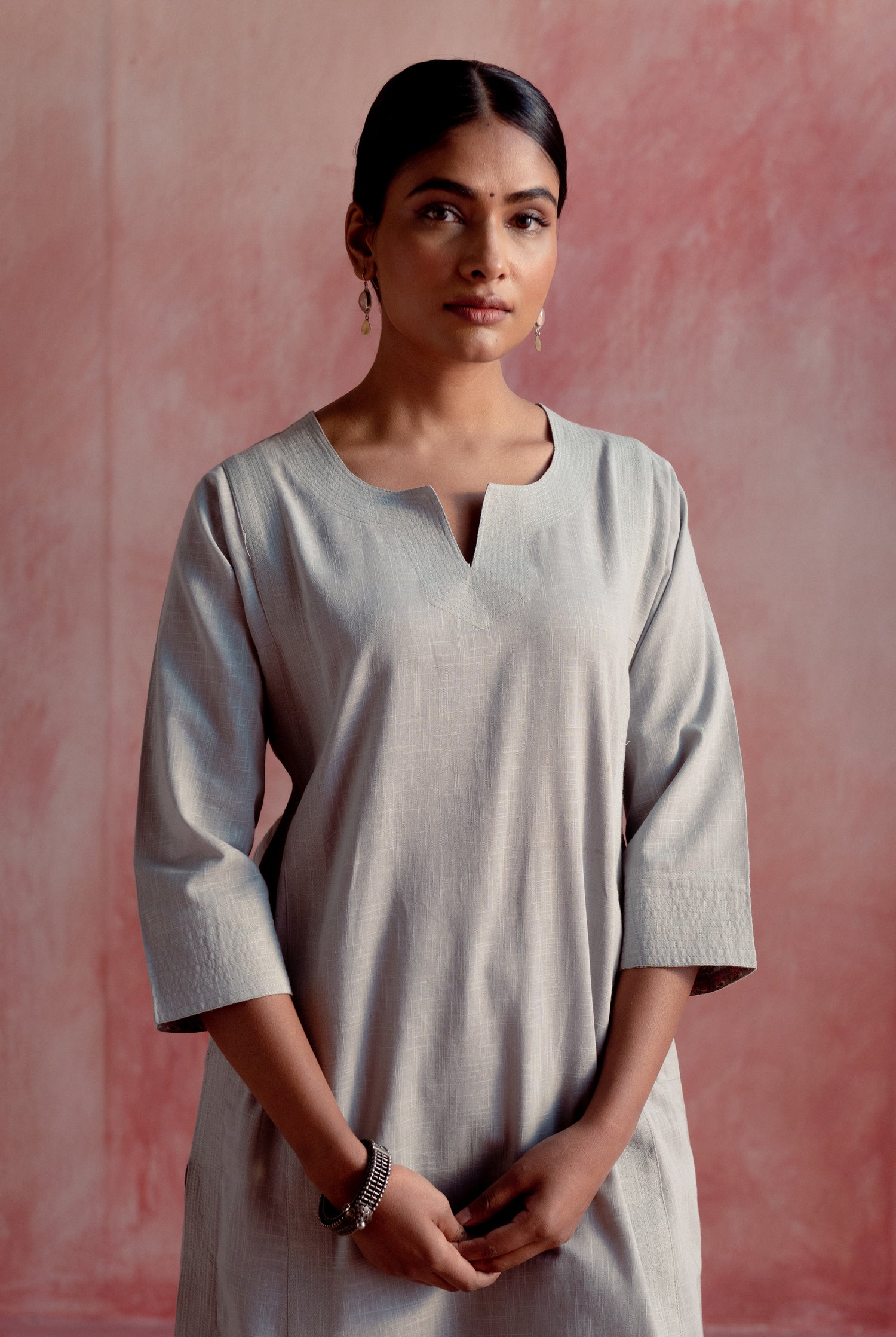 Adani Kurta Grey (8129269530923)