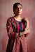Anu Kurta Maroon Indigo (8129267073323)