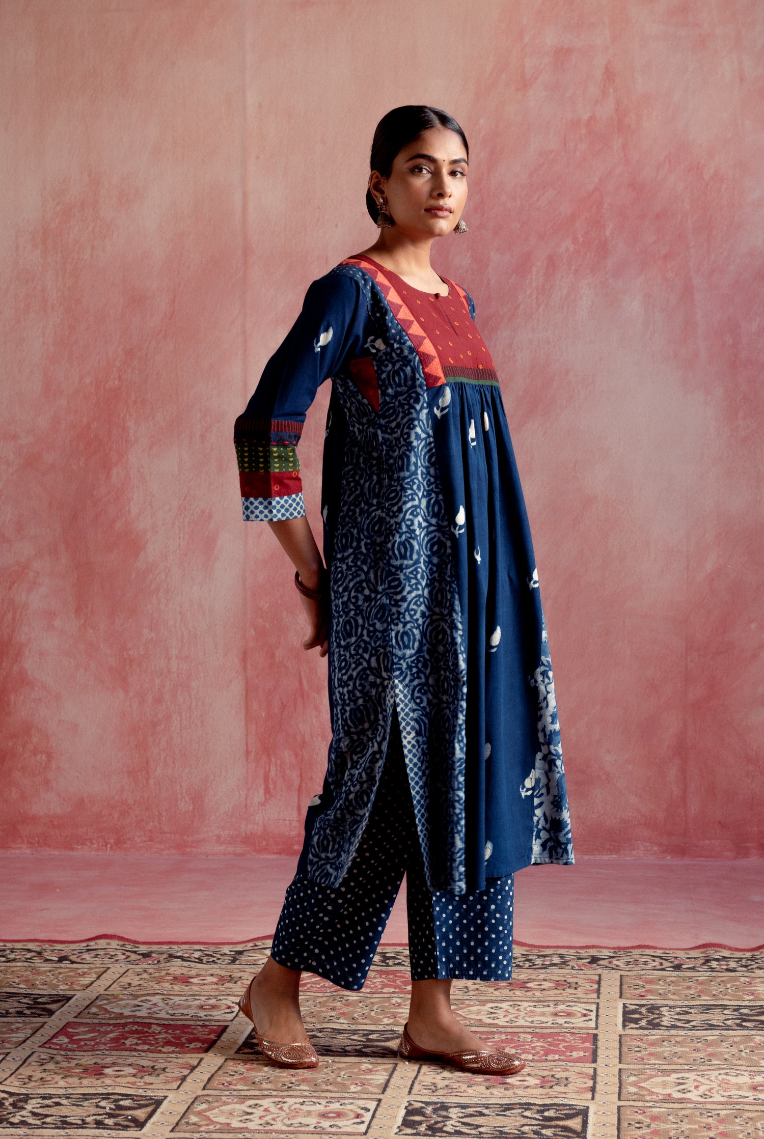 Rozana Pant Indigo White (8129281327403)