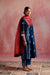 Banjara Kurta Indigo Brown Bandhej (8129263894827)