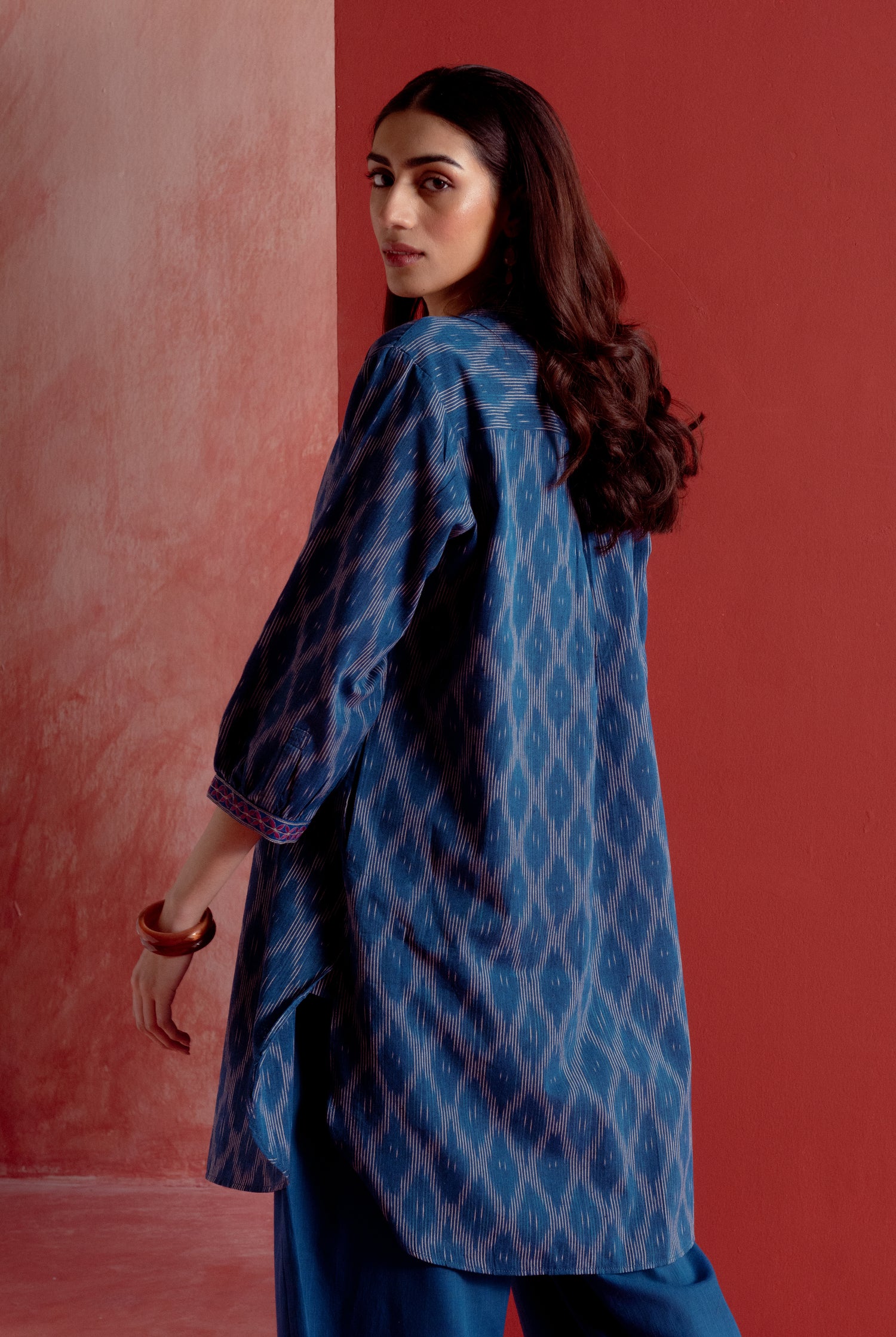 Cora Tunic Ink Blue (8128163545387)