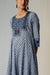 Crinkled Anarkali Kurta White Blue (8239377219883)