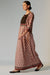 Yoke Caftan Maroon Beige (8232766865707)