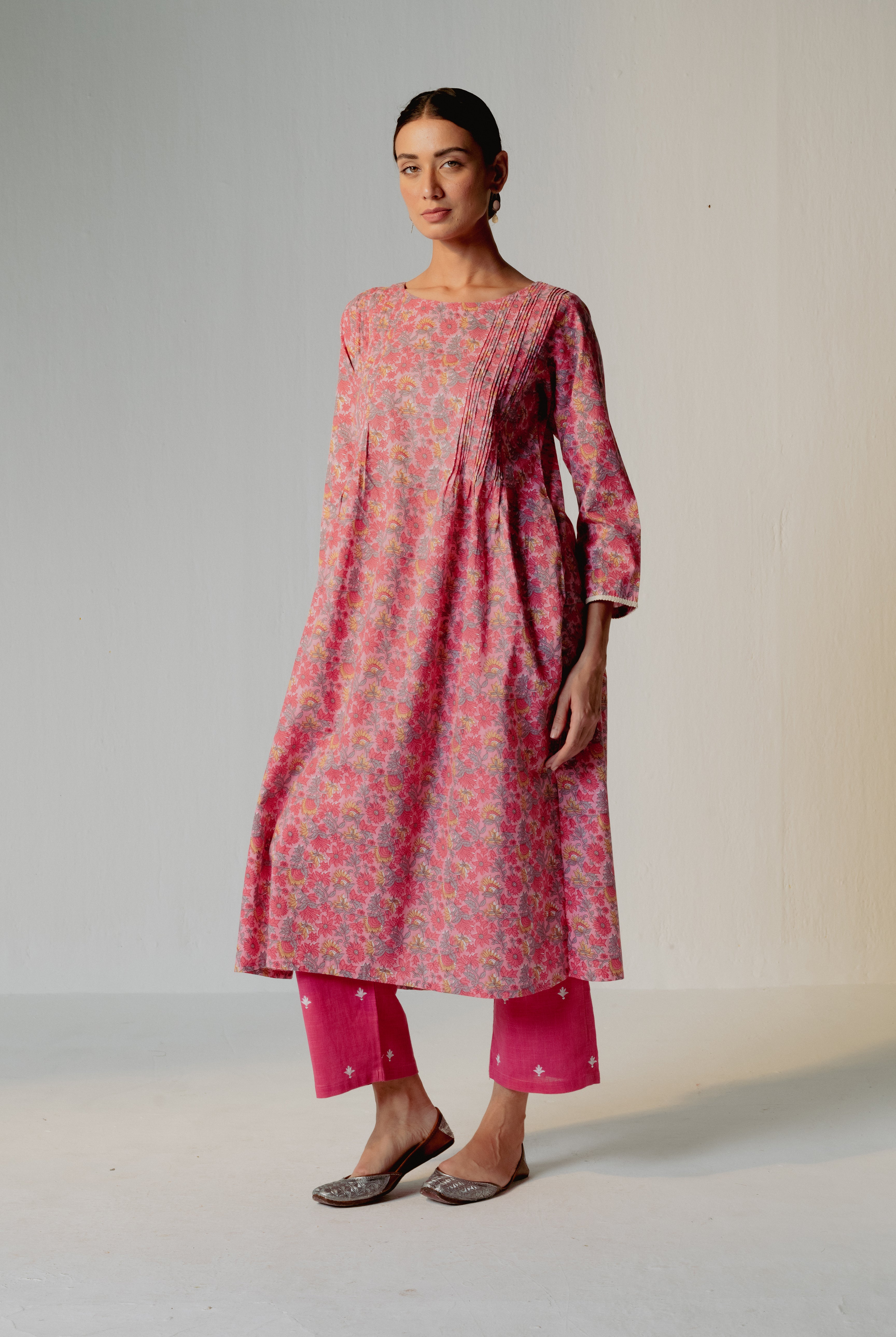 Everyday Kurta Pink( Set of 2 ) (8235000168747)