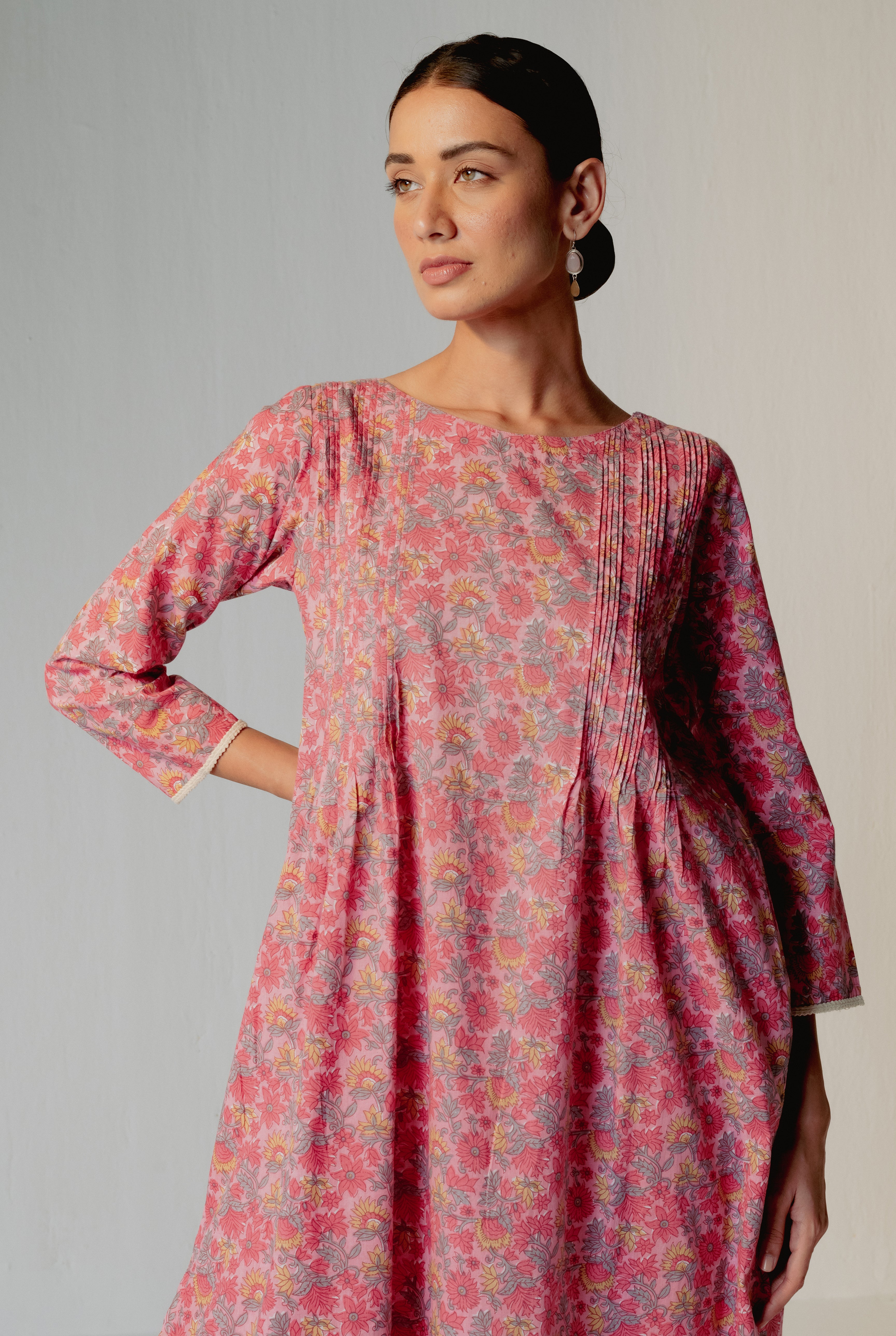 Everyday Kurta Pink( Set of 2 ) (8235000168747)