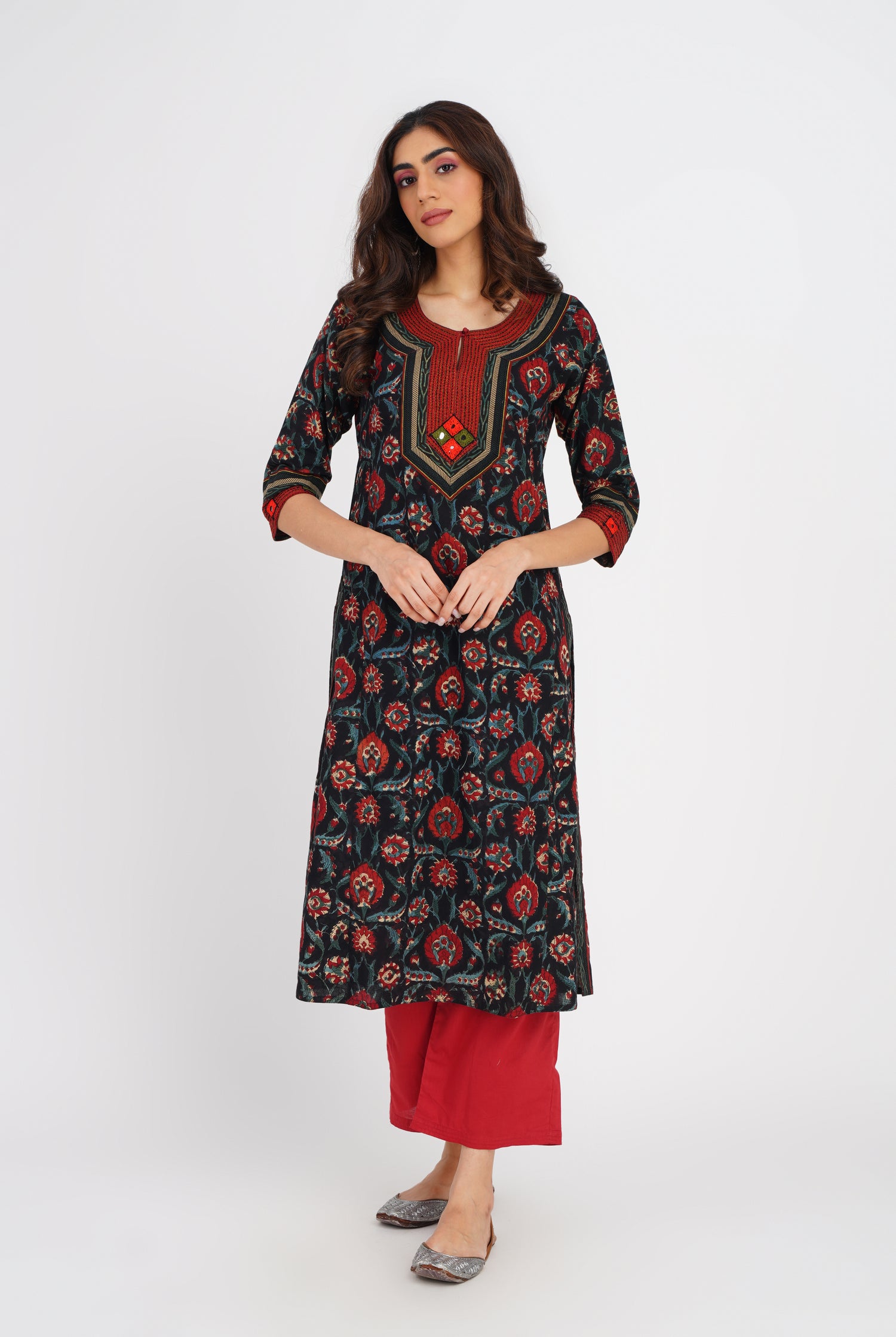 Rozana Pant Deep Rust (7086910570543)