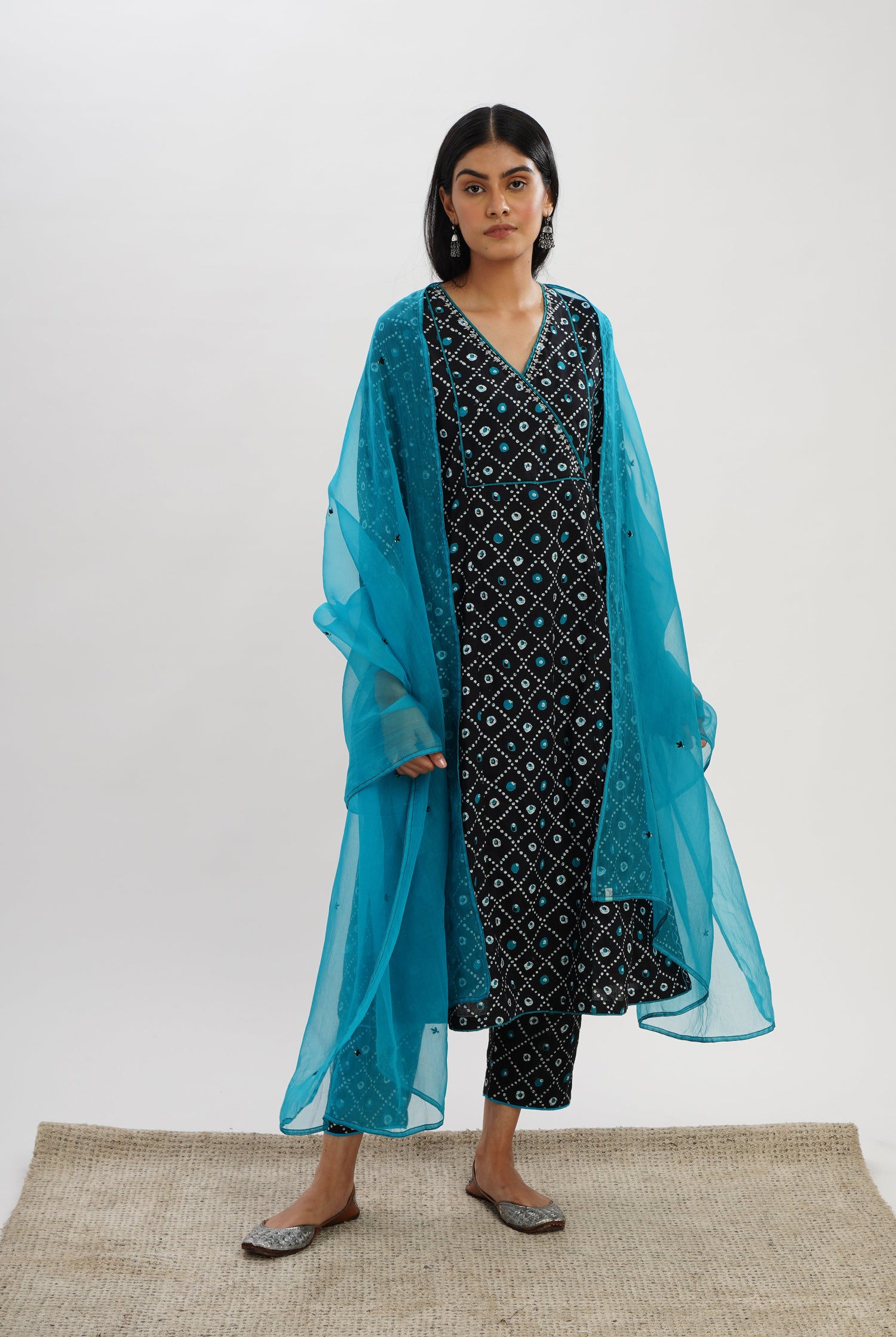 Mave Dupatta Turquoise (8054038233387)