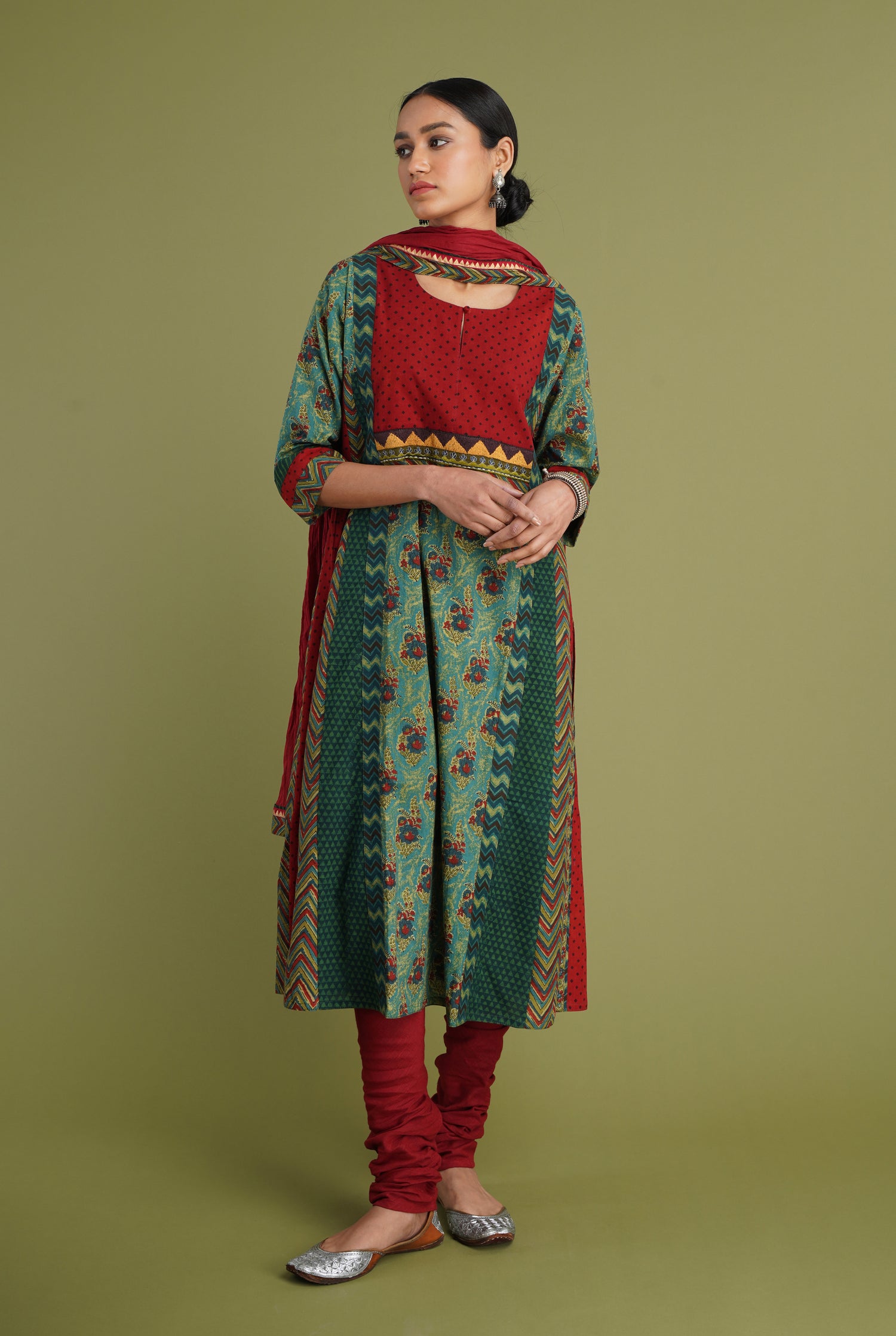 Rozana Bottom Maroon (6906678214703)