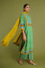 Yoke Kurta Light Green Yellow (6906582106159)