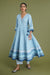 Nargis Kurta Sky Blue White (6969109381167)
