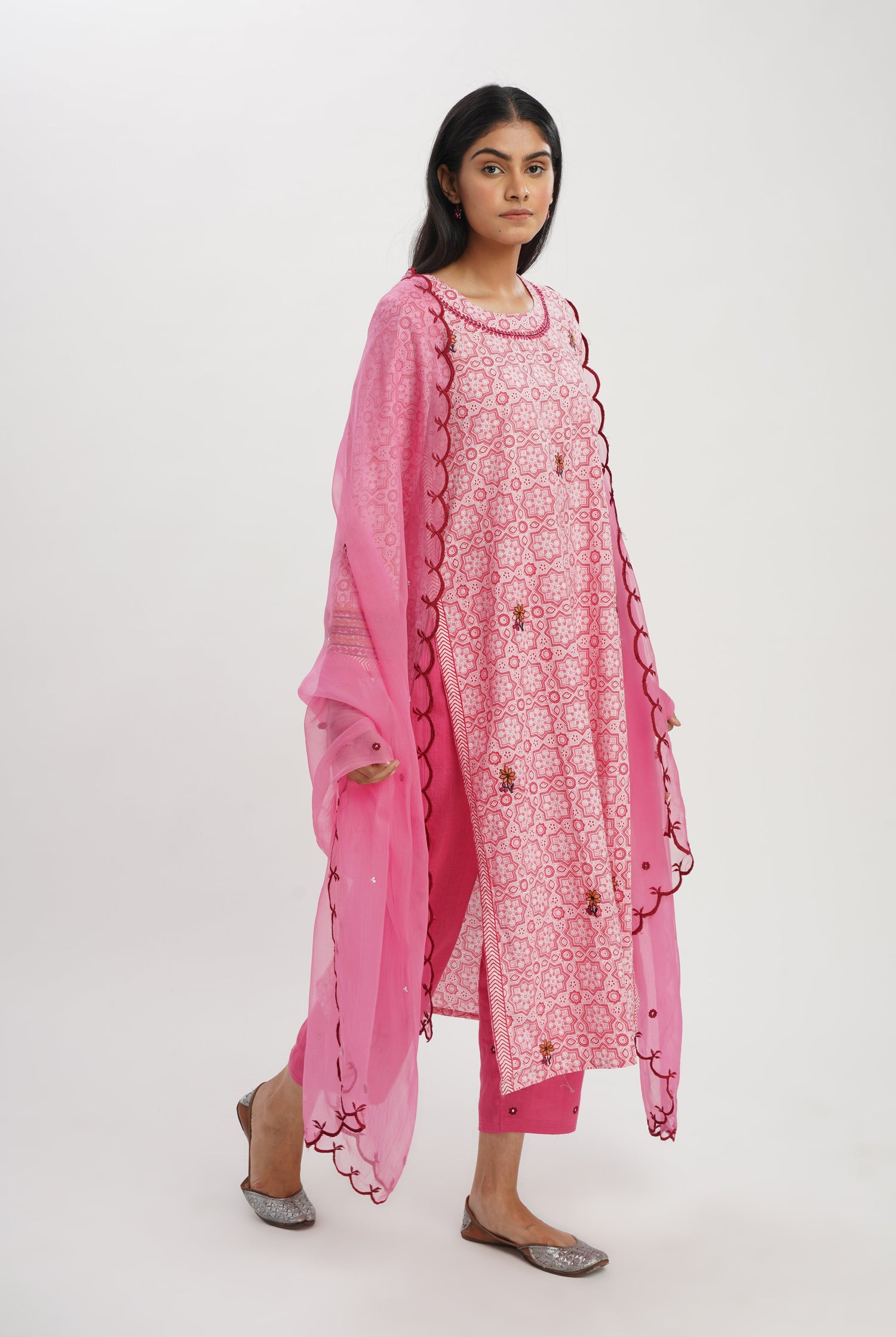 Reva Dupatta Blush Pink (8054069231915)