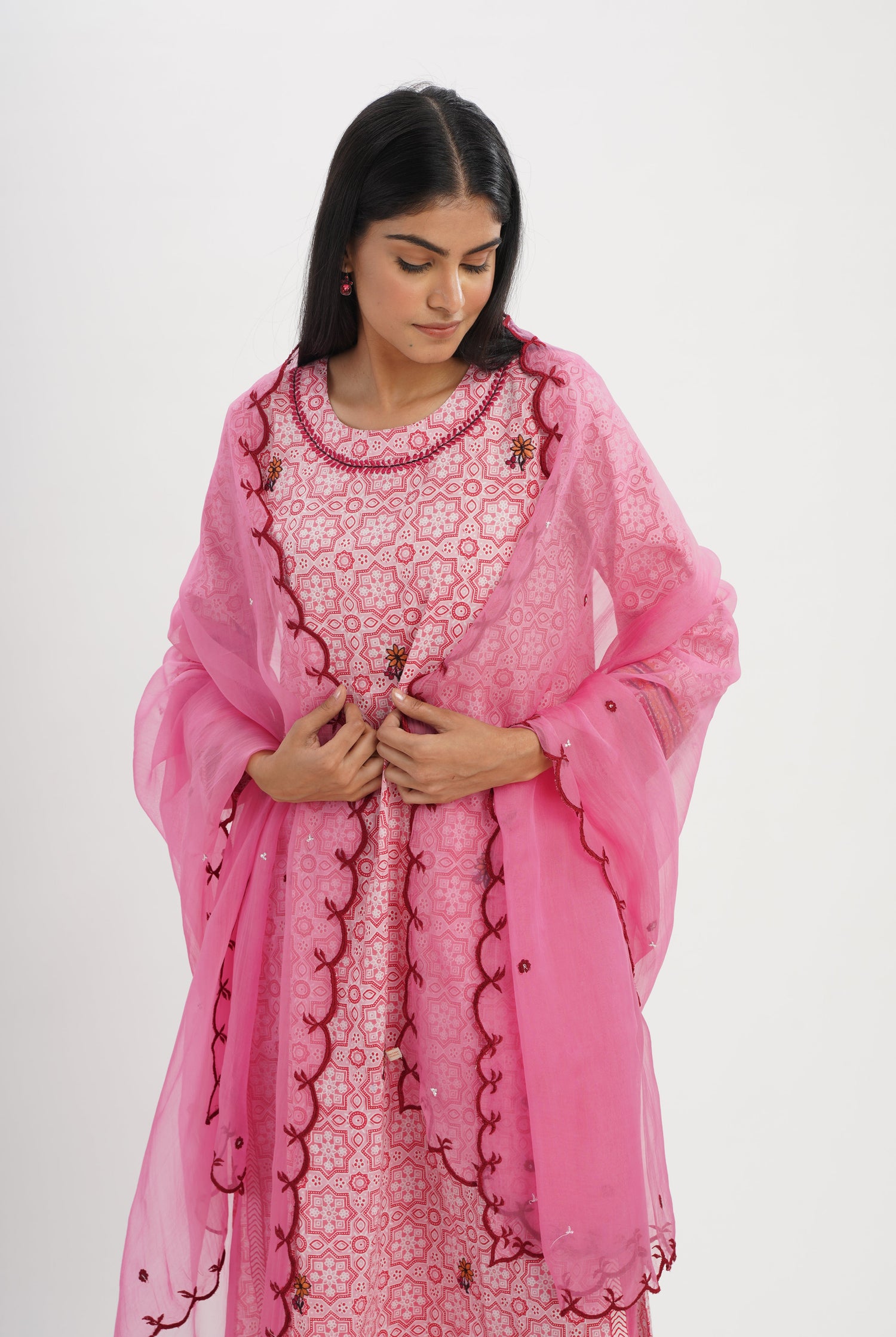 Reva Dupatta Blush Pink (8054069231915)