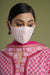 Rozana Printed Mask Pink White (6990152532015)