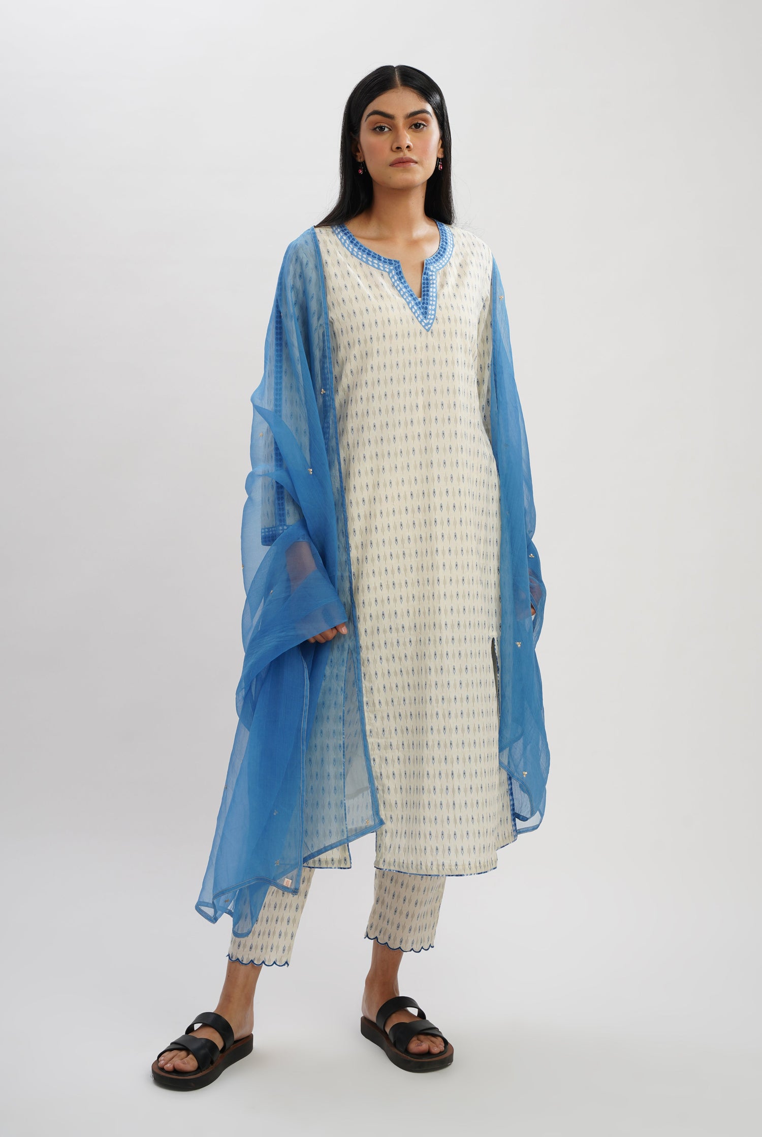 Noori Dupatta Blue (8054069920043)