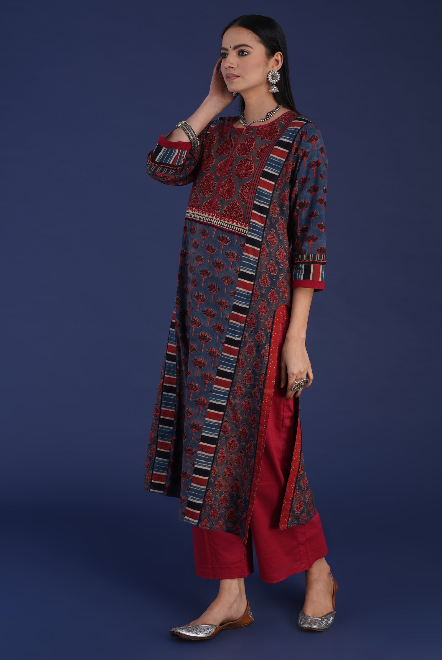 Rozana Pant Maroon (6872395677743)