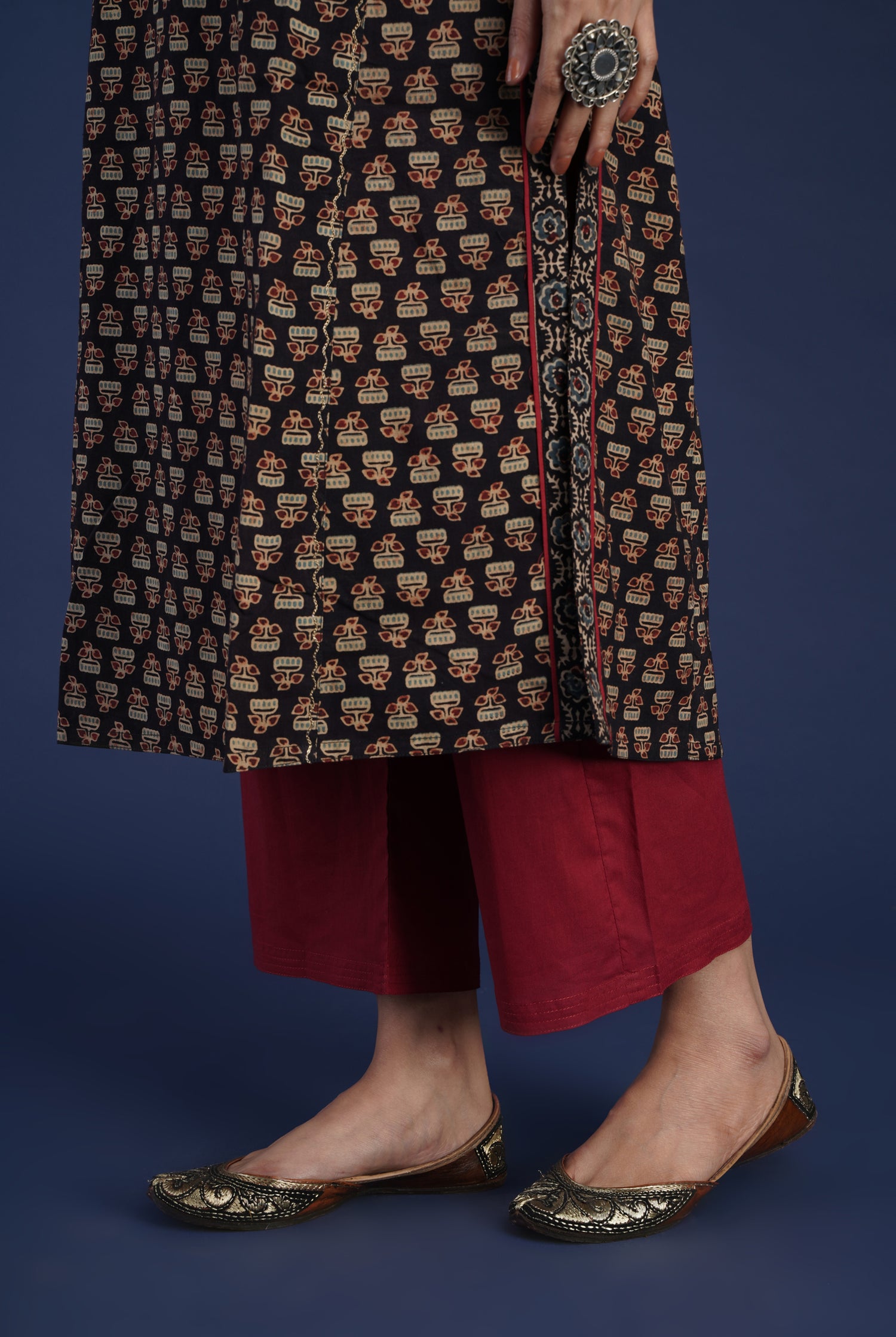 Rozana Pant Maroon (6872385060911)