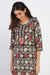 Rozana Kurta Black Beige (7087847276591)