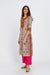 Rozana Kurta Off White Orange (7086833598511)