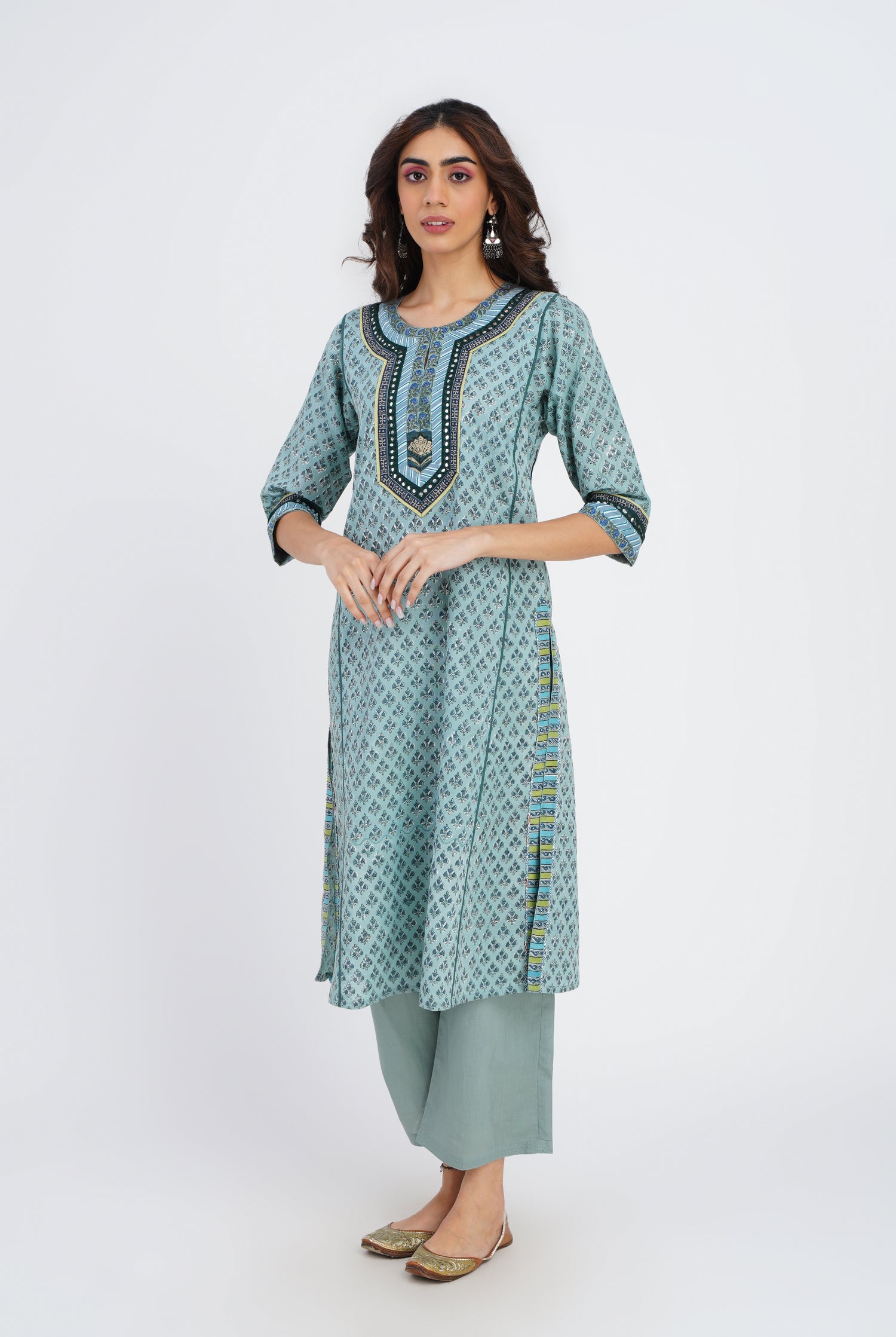 Rozana Pant Pale Turquoise (7086907359279)