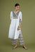 Yoke Kurta Grey White (6936653037615)
